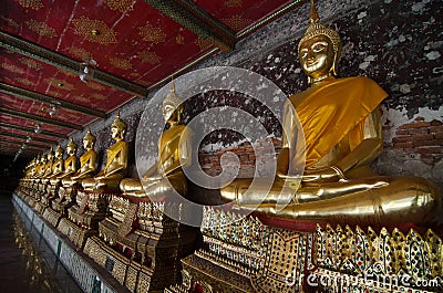 Wat Suthat Thep Wararam Stock Photo